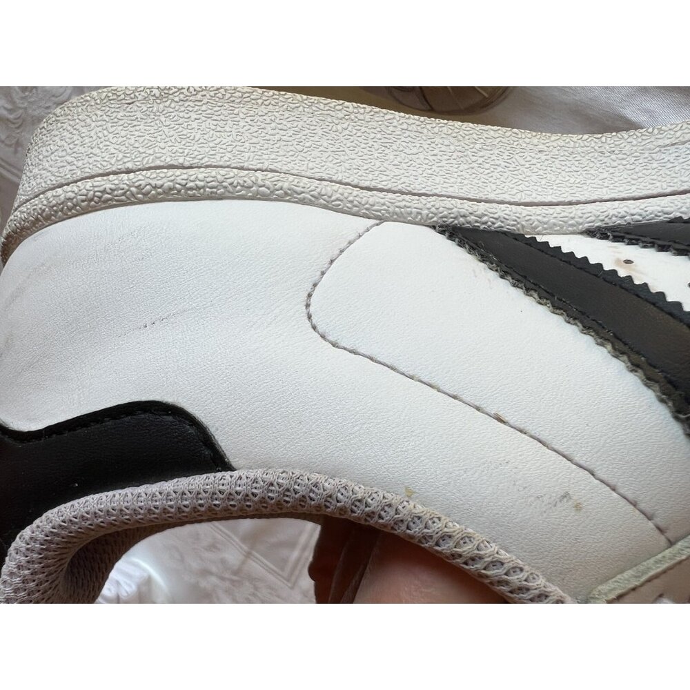 Adidas Superstar Sneakers Women’s Size 5.5 White Black Shoes - Picture 16 of 16